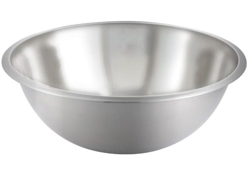 Winco MXBT-800Q, 8-Quart Standard Mixing Bowl, Stainless Steel