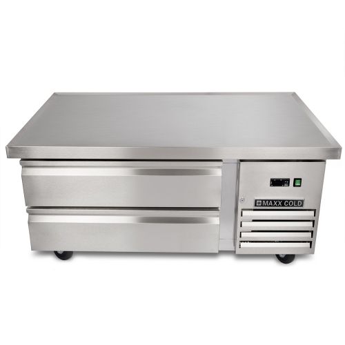 Maxx Cold MXCB48HC Two Drawer Door Refrigerated Chef Base