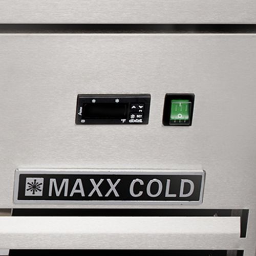 Maxx Cold MXCB72HC Four Drawer Door Refrigerated Chef Base