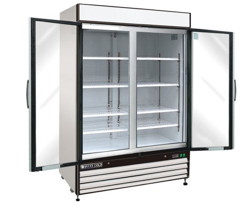 Maxx Cold MXM2-48RHC Merchandiser Refrigerator, Free Standing