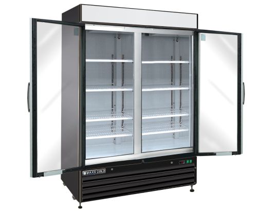 Maxx Cold MXM2-48RBHC Merchandiser Refrigerator, Free Standing