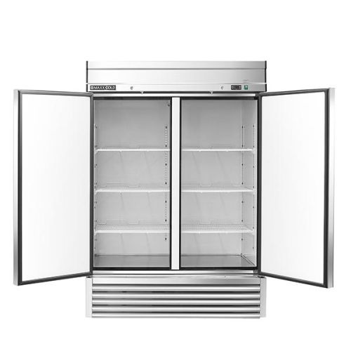 Maxx Cold MXSR-49FDHC Reach-In Refrigerator, Double Door, Bottom Mount