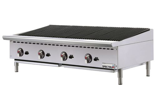 Winco NGCB-48R 48-Inch Wide Spectrum Gas Charbroiler
