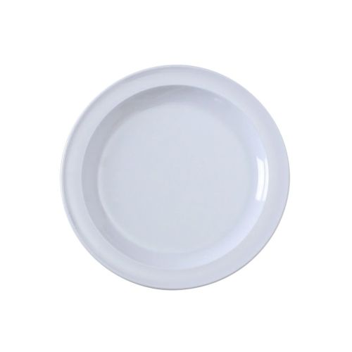Yanco NS-105W 5.5-Inch Nessico Melamine Round White Plate, 48/CS