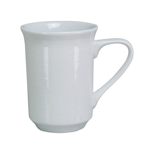 Yanco PA-007 8 Oz 3-Inch Paris Porcelain Round Super White Mug With Smooth Surface, 36/CS