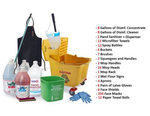 Foodservice Cleaning / Disinfecting Package