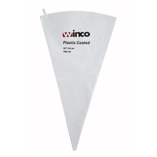 Winco PBC-24, 24-Inch Cotton Pastry Bag with Inner Plastic Coating