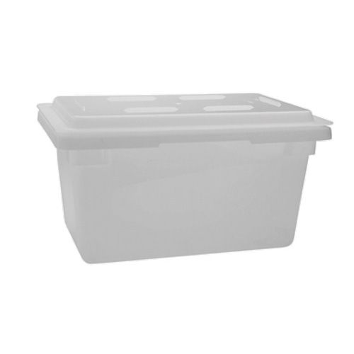 Winco PFFW-6, 18x26x6-Inch Polyethylene Food Storage Box, White