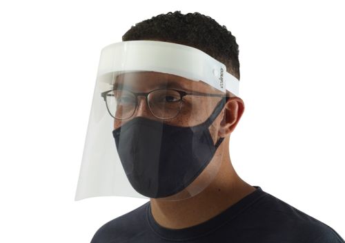Winco PFS-1, Ulra-Clear Plastic Face Shield Mask