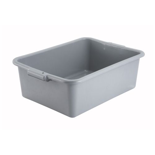 Winco PL-7G, 20.25x15.5x7-Inch Dish Box, Gray