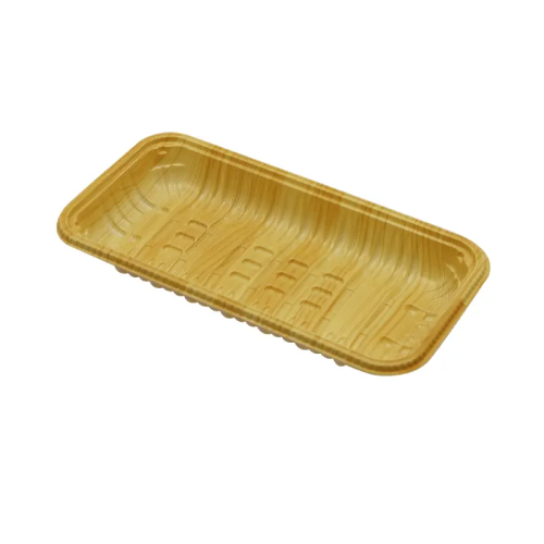 SafePro PL20SY, 8.7x6x0.65-Inch #20S Yellow PP Plastic Meat Trays, 500/PK