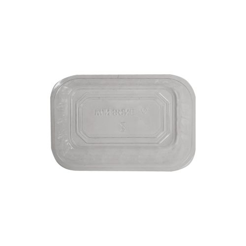 PL2C, #2 Clear Plastic Deep Tray for Take-Out, 250/CS