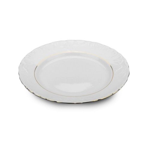 Cmielow PL33G-X, 13-Inch Gold Band Porcelain Plate