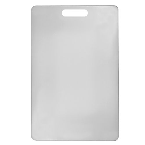 Thunder Group PLCB002, 16x10x1/2-Inch Middle Rectangular Plastic Cutting Board, White