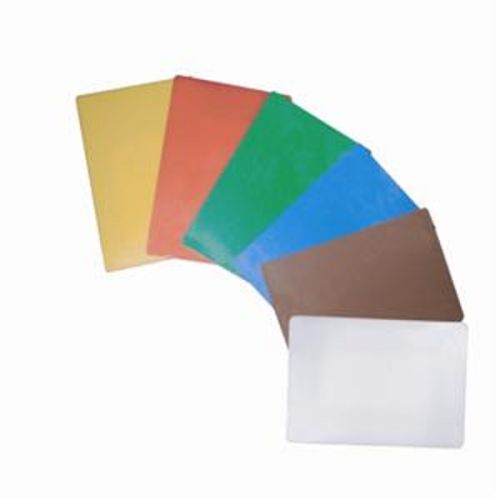 Thunder Group PLCB181205MX, 18x12-Inch Polyethylene Color Cutting Board, 6 Color Set