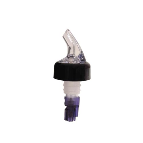 Thunder Group PLPR113C, 1.2 Oz Plastic Purple Measured Liquor Pourer With Collar, DZ