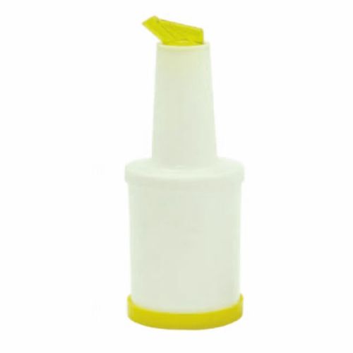 Thunder Group PLSNP01Y, 1-Quart Plastic Storer And Pour, Yellow
