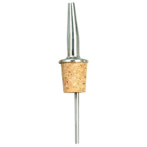 Winco PPM-5, Metal Pourer with Tapered Spout, Natural Cork, 1 Dozen (Discontinued)