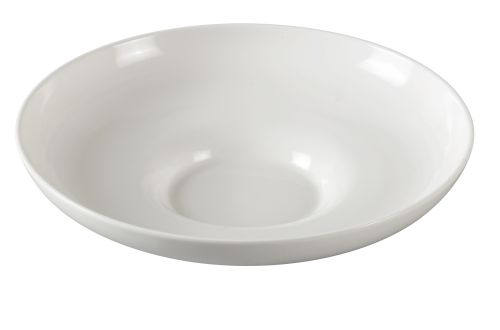 Yanco PS-1122 48 Oz 12-Inch Piscataway Porcelain Round White Salad Bowl, DZ