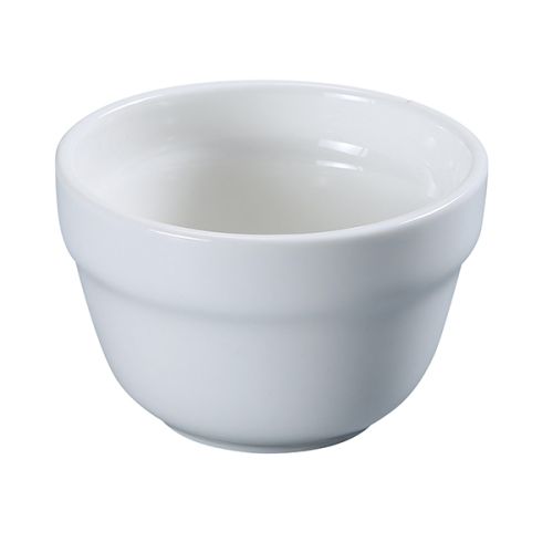 Yanco PS-4 7 Oz 3.75-Inch Piscataway Porcelain Round White Bouillon Cup, 36/CS