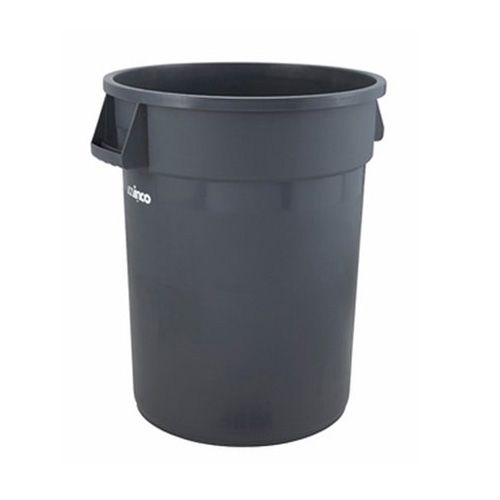 Winco PTC-44G, 44-Gallon Gray Trash Can