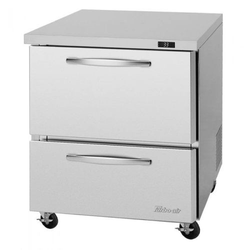 Turbo Air PUR-28-D2-N 2 Drawers Undercounter Refrigerator