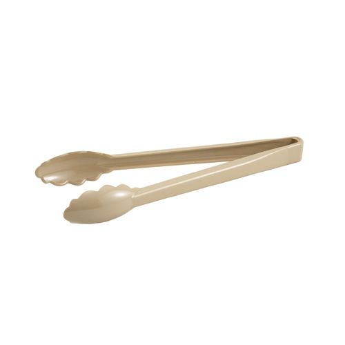 Winco PUT-12B, 12-Inch Polycarbonate Utility Tong, Beige