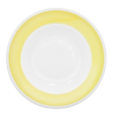 C.A.C. R-120-Y, 26 Oz 12-Inch Stoneware Yellow Pasta Bowl, DZ