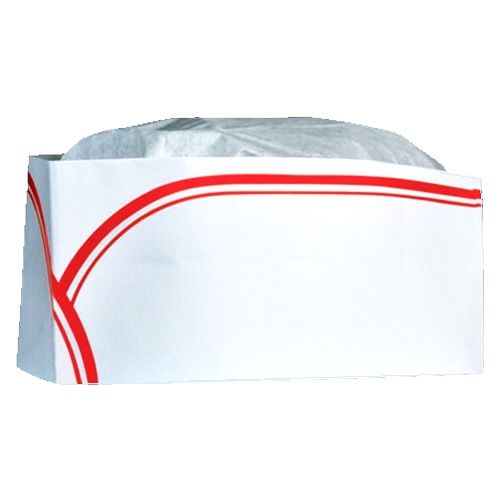 Cellucap RC-100-X, Low Profile Tissue Paper Overseas Cap, 100-Piece Pack