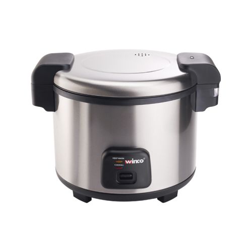 Winco RC-S301, 30-Cup Electric Rice Cooker/Warmer with Hinged Cover |  McDonald Paper Supplies
