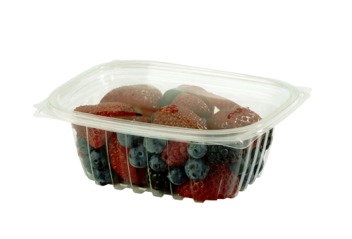 World Centric RD-CS-12, 12-Ounce Clear Ingeo Rectangular Deli Containers, 900/CS, ASTM, BPI (LIDS ARE SOLD SEPARATELY)
