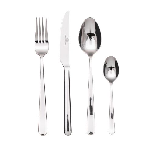 Royal Flatware RF2102DS, Princess Heavyweight Dinner Spoon, 18/10 Stainless Steel, Mirror Finish, 12/CS
