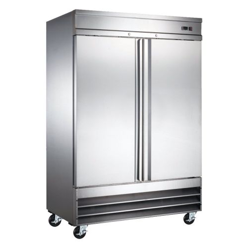 Universal Coolers RIFI-54, 54-inch Stainless Steel Reach-In Freezer, 47 Cu. Ft.