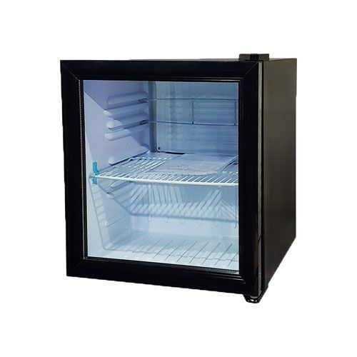 Omcan RS-CN-0052, 20-inch 52 Liter 1 Door Black Countertop Refrigerator