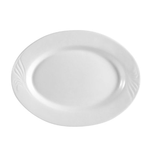 C.A.C. RSV-13, 11.75-Inch Porcelain Oval Platter, DZ
