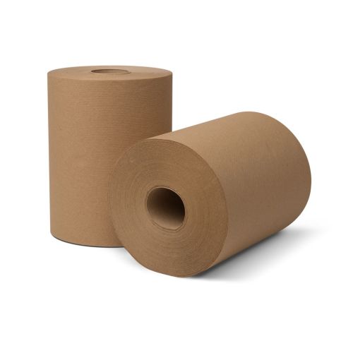 SafePro RTB, 8-Inch 350 Ft Brown Roll Paper Towels, 12/CS