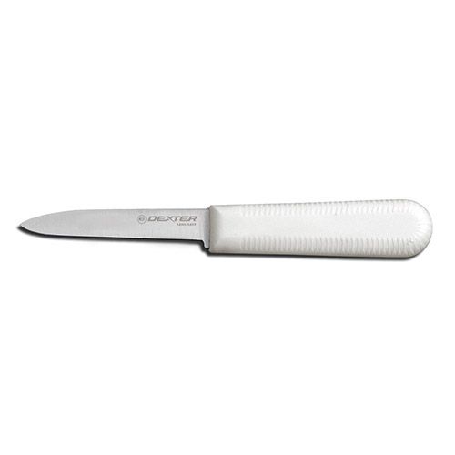 Dexter Russell S104PCP, 3¼-inch Slip-Resistant White Handle Paring Knife