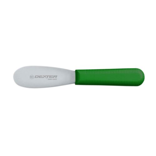 Dexter Russell S173G-PCP, ½-inch Slip-Resistant Green Handle Sandwich Spreader