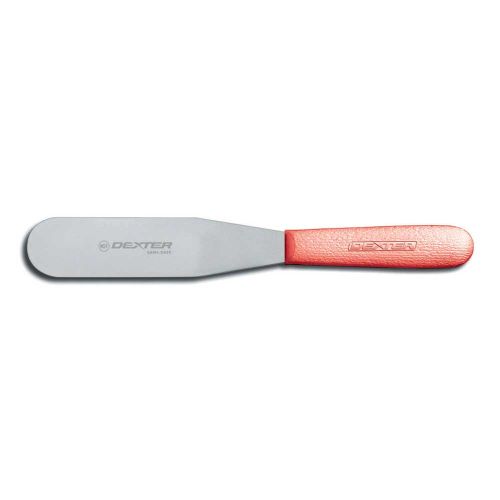 Dexter Russell S284-61/2R-PCP, 6.5-Inch Frosting Spatula with Red Polypropylene Handle, NSF