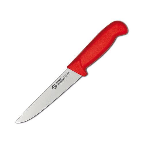 Ambrogio Sanelli S312.016R, 6.25-Inch Blade Stainless Steel Boning Knife, Red