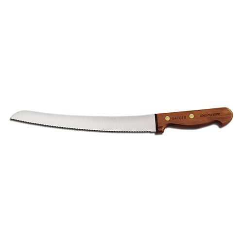 Dexter Russell S47G10-PCP, 10-inch Traditional Scalloped Bread Knife