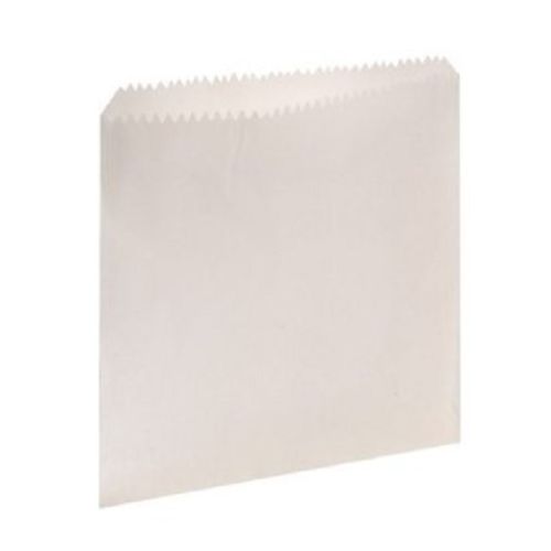 Bagcraft Papercon SANB 6x6.75-Inch White Dry-Waxed Paper Sandwich Bag, 1000/PK