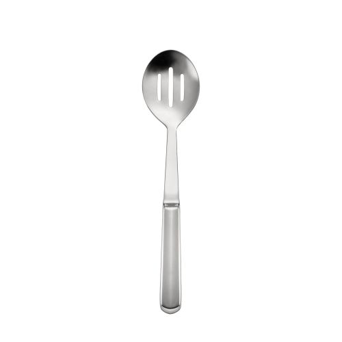 C.A.C. SBFH-SL02, 11.75-inch Stainless Steel Slotted Spoon with Hollow Handle