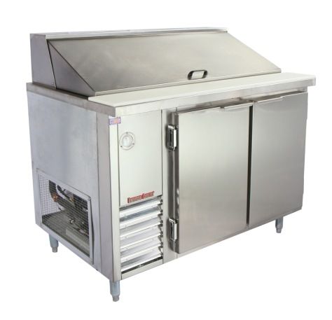 Universal Coolers SC-60-BMD 60x32x45-Inch Mega Top Sandwich Prep Table, Bain Marie Deluxe, Self-Contained