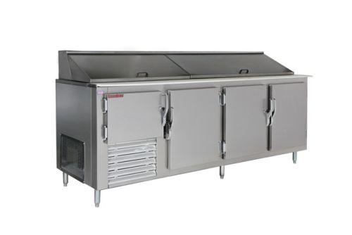 Universal Coolers SC-96-BM 96x32x45-Inch Mega Top Sandwich Prep Table, Bain Marie, Self-Contained