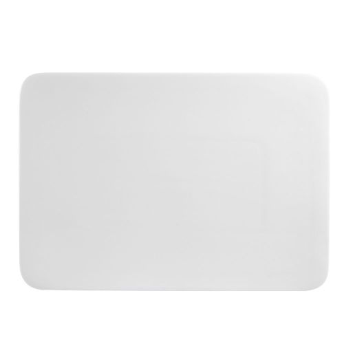 C.A.C. SF-RT16, 16-Inc Porcelain Rectangular Flat Platter, 8 PC/CS