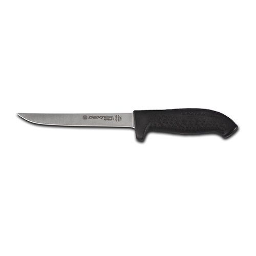 Dexter Russell SG136NB-PCP, 6-Inch Narrow Boning Knife with Black Sofgrip Handle, NSF (Discontinued)