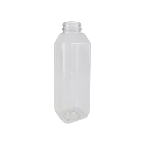 SJB16 16 Oz 7.5-Inch Clear PET Plastic Juice Bottle, 160/CS