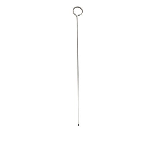 Winco SKO-12, 12-Inch Oval-Tipped Skewer, Stainless Steel