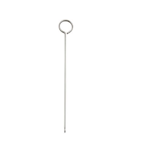 Winco SKO-8, 8-Inch Oval-Tipped Stainless Steel Skewer